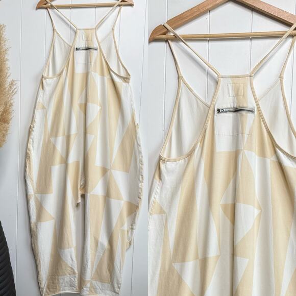 Free People onesie one piece jumpsuit cotton blend romper hot shot Small - Picture 4 of 7